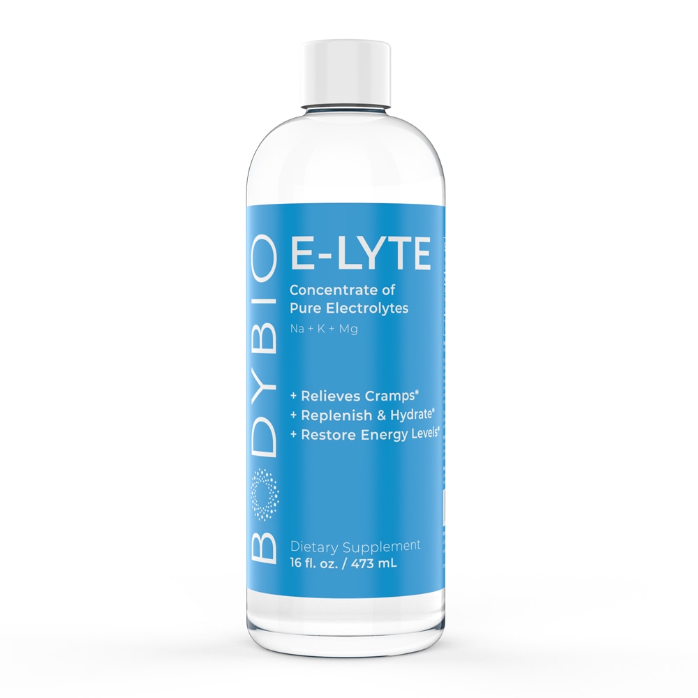 E-Lyte Сбалансированный концентрат электролитов, 16 жидких унций BodyBio