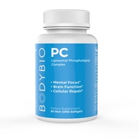 PC — липосомальный фосфолипидный комплекс, 60 мягких таблеток без ГМО BodyBio