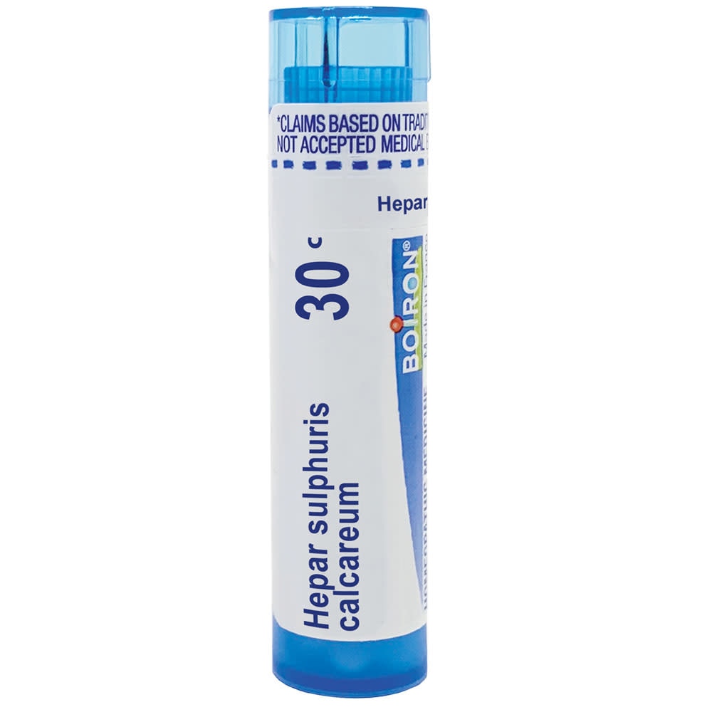 Hepar sulphuris calcareum 30C -- 80 Pellets (Гранулы) Boiron