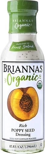 Organic Poppy Seed Dressing -- 10 fl oz Briannas