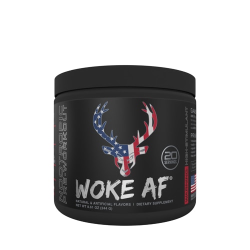 Woke AF High-Stimulant Pre-Workout Rocket Pop -- 20 Servings (Порции) Bucked Up