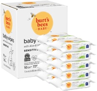Салфетки без хлора для чувствительной кожи — по 72 салфетки в упаковке из 10 шт. BURT'S BEES