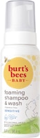 Пенящийся шампунь и средство для мытья без отдушек Sensitive, 8,4 жидких унций BURT'S BEES