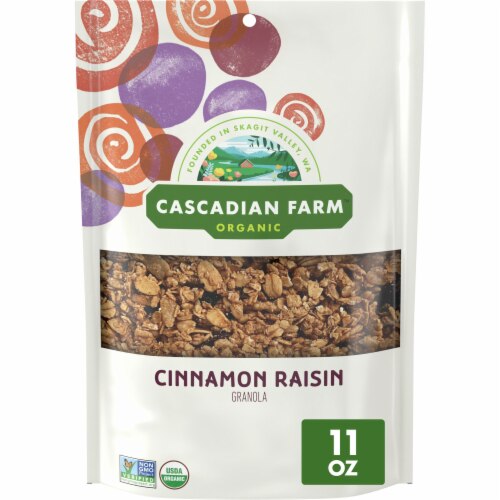 Granola Cinnamon Raisin -- 11 oz Cascadian Farm