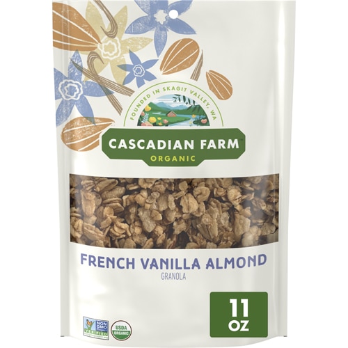 Granola French Vanilla Almond -- 11 oz Cascadian Farm