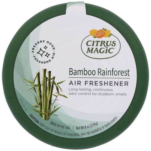 Твердый освежитель воздуха, поглощающий запахи, «Бамбуковый тропический лес», 8 унций Citrus Magic