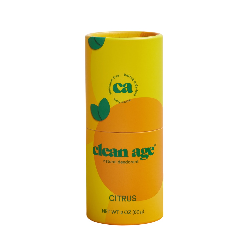 Натуральный дезодорант «Цитрусовый» — 2 унции Clean Age