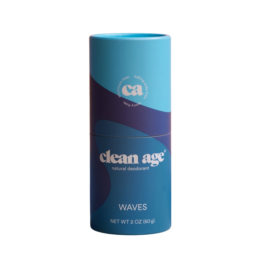 Натуральный дезодорант «Волны» — 2 унции Clean Age
