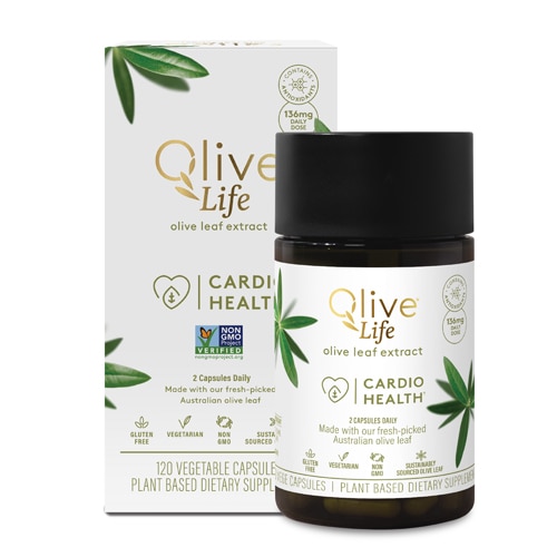 Экстракт оливковых листьев Olive Life Cardio Health — 120 растительных капсул Comvita