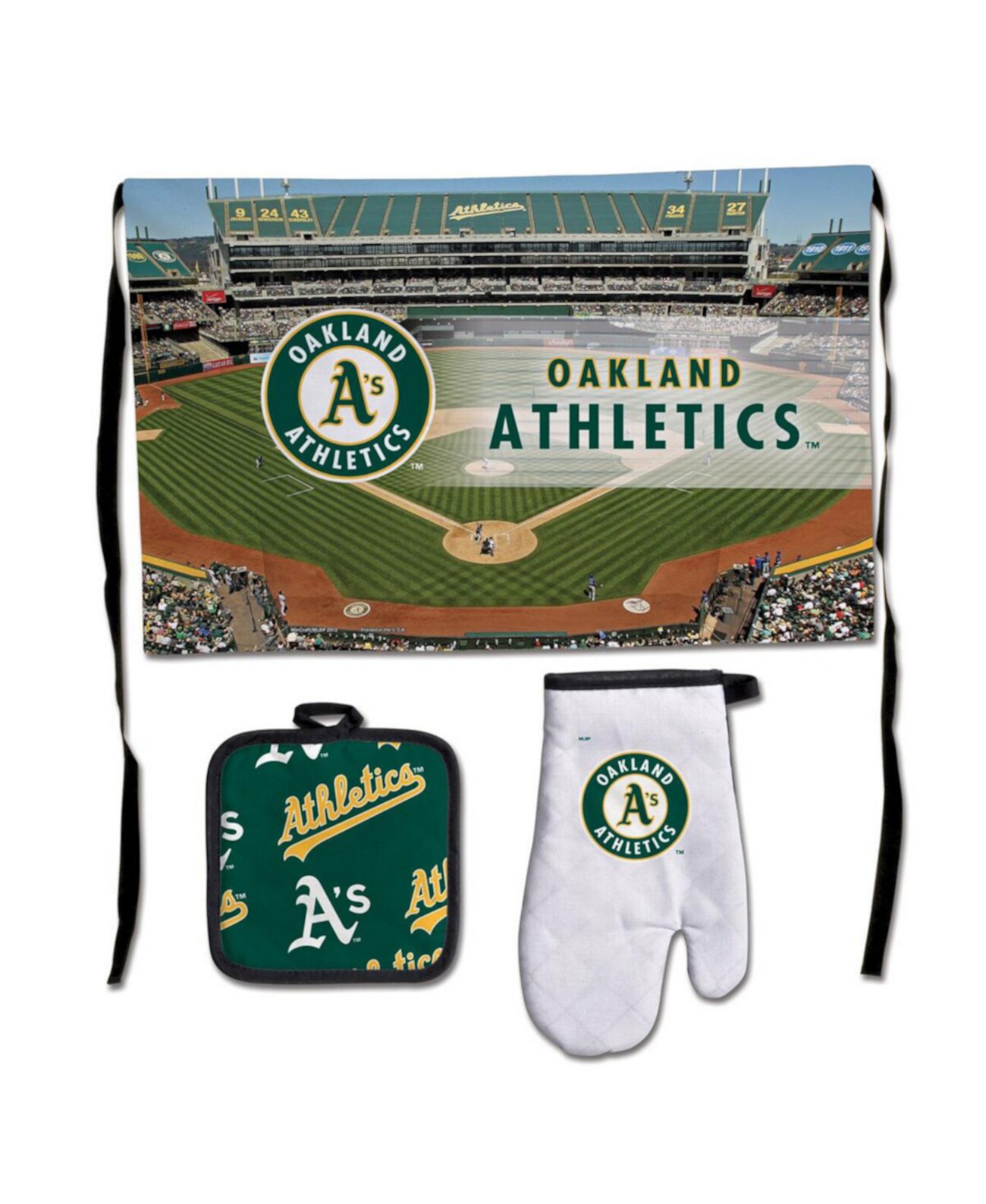 Oakland Athletics Deluxe Barbecue Set Wincraft