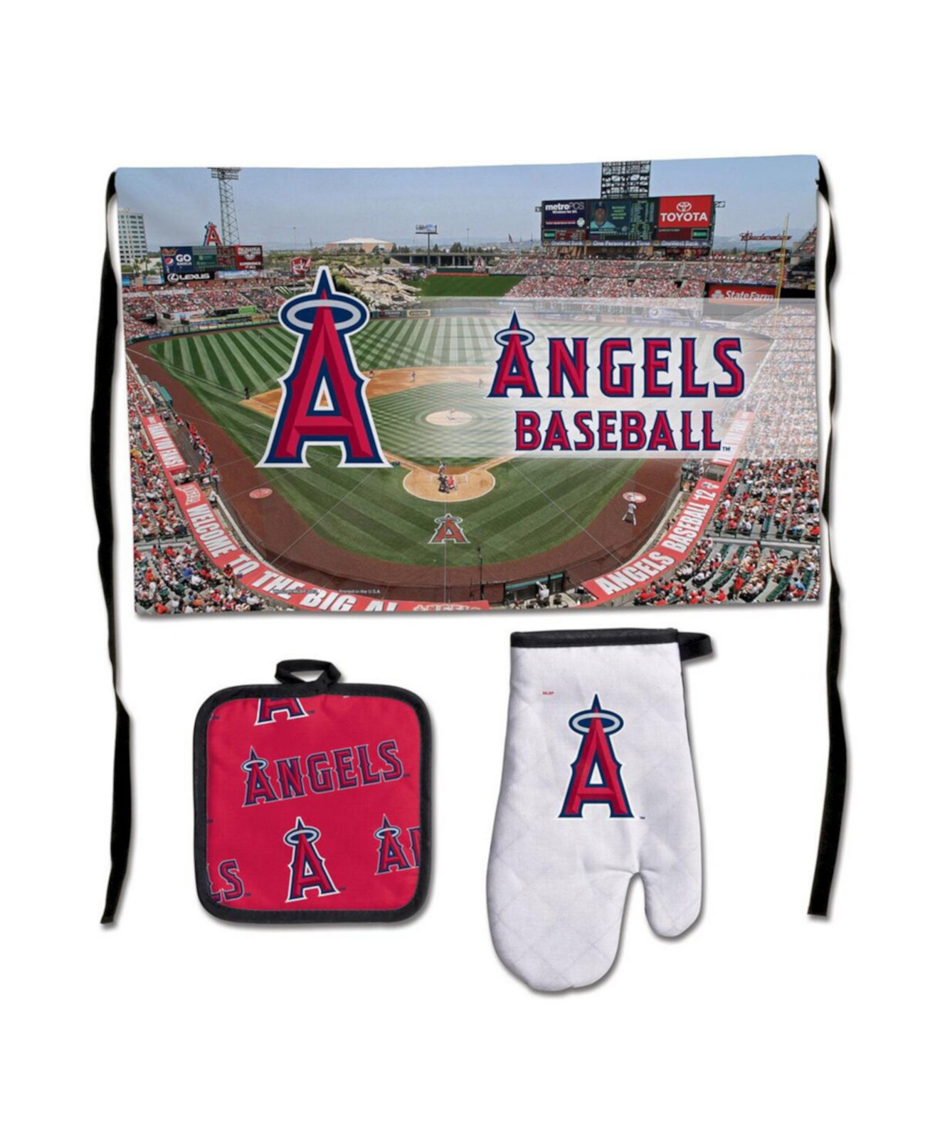 Los Angeles Angels Deluxe Barbecue Set Wincraft