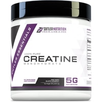 Cutler Essentials - 100% Pure Creatine Monohydrate Powder (Порошок) - 50 servings Unflavored (Без вкуса) -- 8.81 oz (Унции) Cutler Nutrition