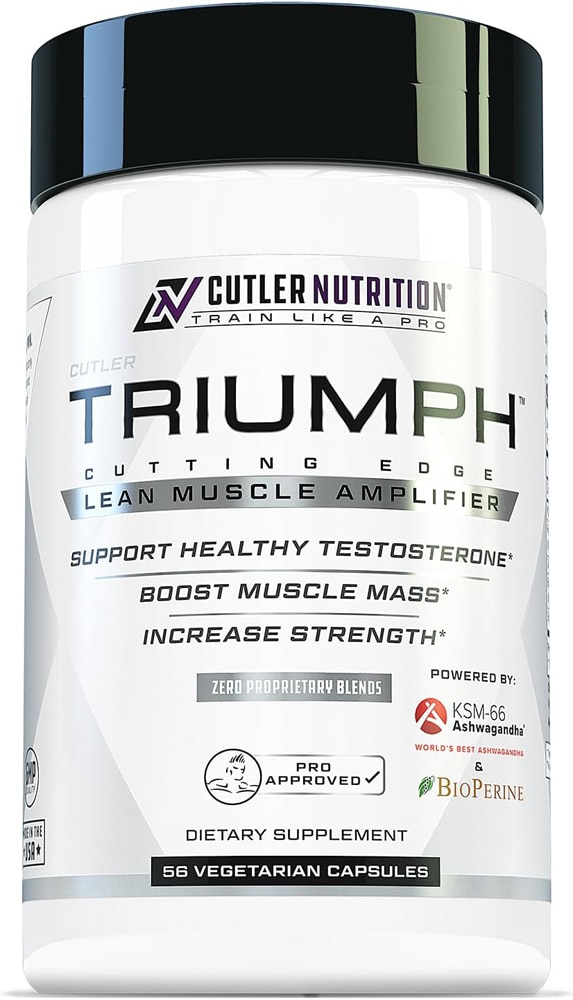 Triumph Testosterone Booster -- 56 Vegetarian Capsules (Вегетарианские капсулы) Cutler Nutrition