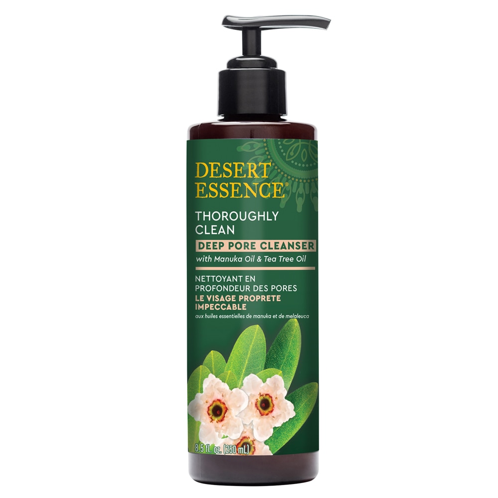 Очищающее средство для глубоких пор Thoroughly Clean — 8 жидких унций Desert Essence