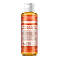Pure Castile Liquid Soap, конопляное чайное дерево, 4 жидких унции Dr. Bronner's