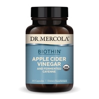 Biothin Fermented Apple Cider Vinegar and Cayenne -- 30 Capsules (Капсулы) Dr. Mercola