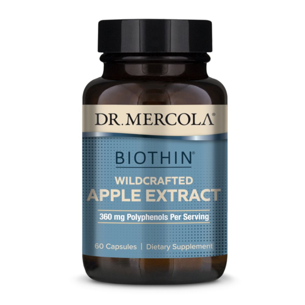 Biothin — Экстракт дикого яблока, 60 капсул Dr. Mercola