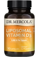 Липосомальный Витамин D3 - 5000 МЕ - 30 капсул - Dr. Mercola Dr. Mercola
