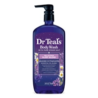 Body Wash with Pure Epsom Salt - Melatonin Sleep Blend Lavender Chamomile -- 24 fl oz Dr Teal's