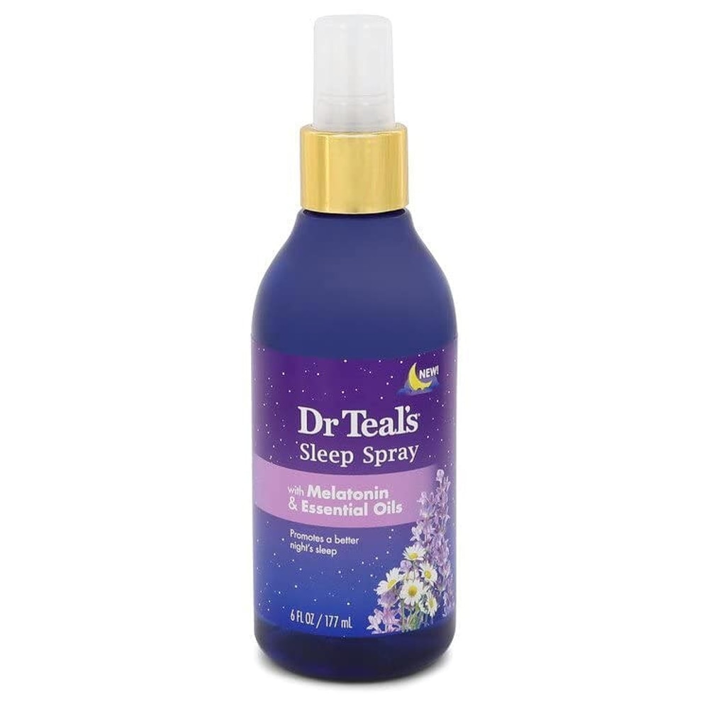 Спрей для сна с мелатонином и эфирными маслами — 6 жидких унций Dr. Teal's