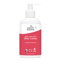 Детские средства по уходу за кожей Earth Mama Baby Lotion Simply Non-Scents - Unscented -- 8 fl oz Earth Mama