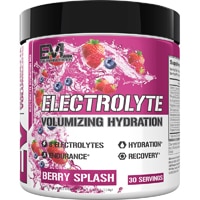 EV Electrolyte Powder (Порошок) Berry Splash -- 30 Servings (Порции) EVLution Nutrition