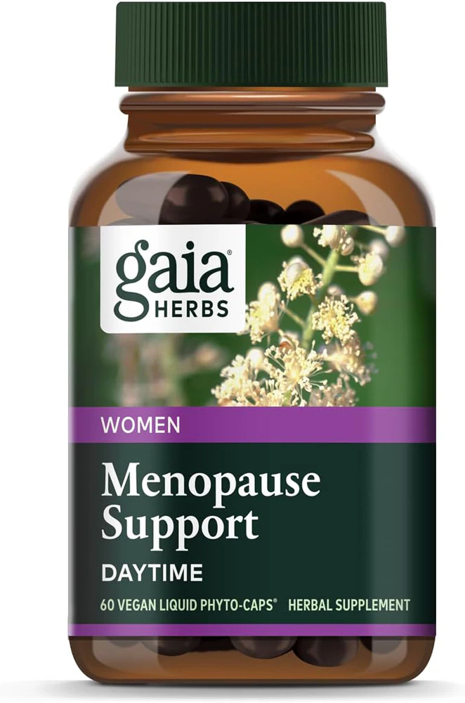 Women Menopause Support Daytime -- 60 Liquid Capsules Gaia Herbs