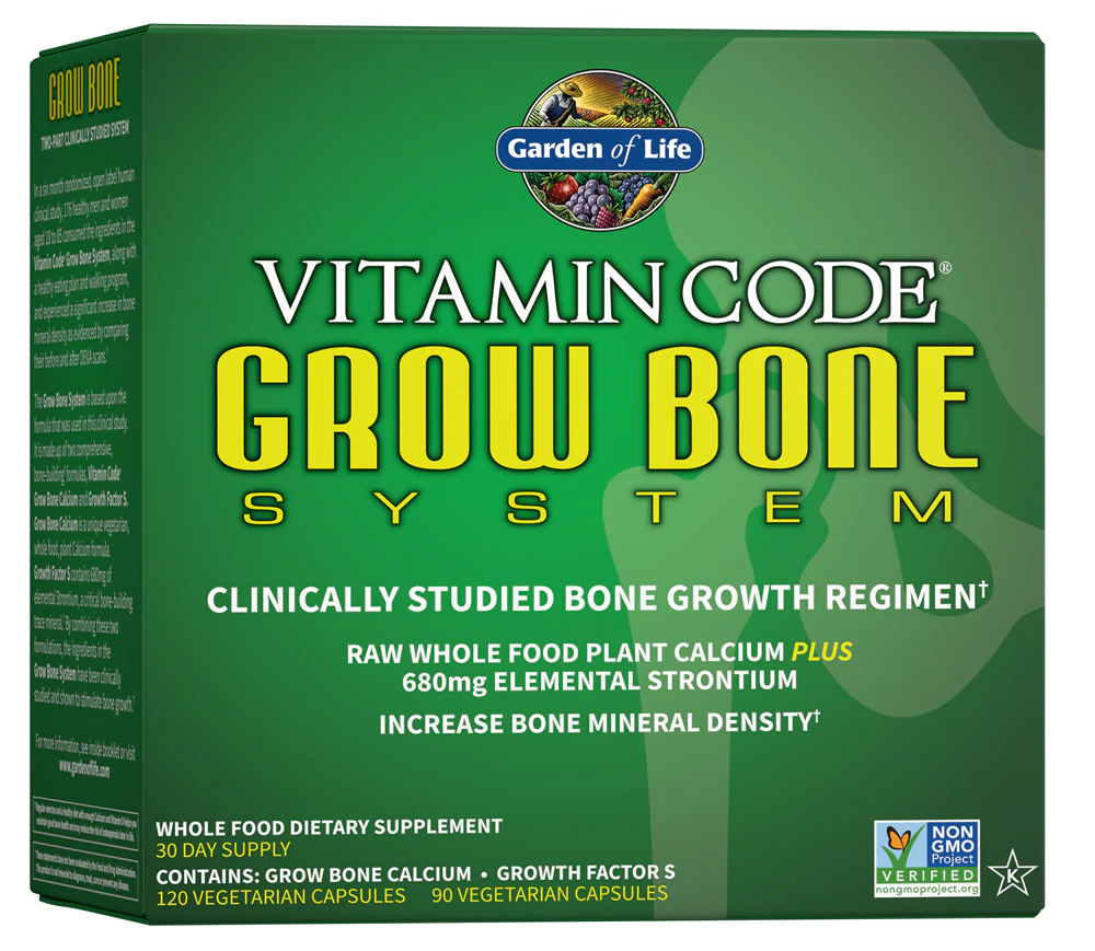 Vitamin Code® Grow Bone System - 1 комплект - Garden of Life Garden of Life