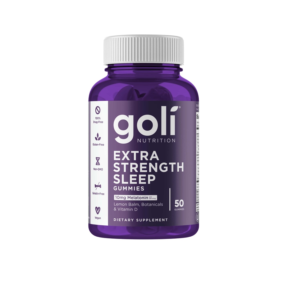 Сверхпрочные жевательные конфеты для сна — 50 жевательных конфет Goli Nutrition