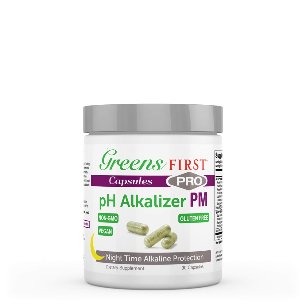 Ph-алкализатор PM, 90 капсул Greens First