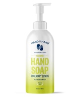 Пенящееся мыло для рук «Розмарин и лимон» — 8,5 жидких унций Hand In Hand