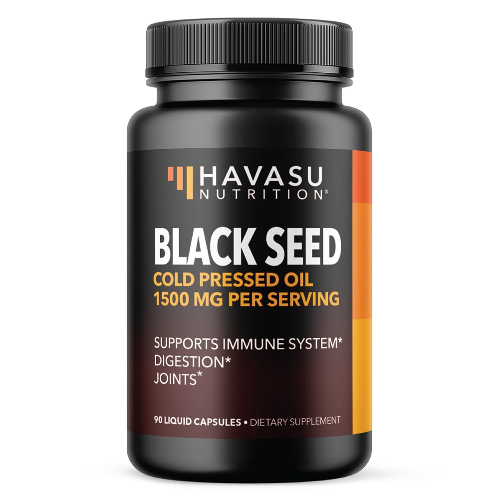 Масло Черного Тмина - 1500 мг - 90 жидких капсул - Havasu Nutrition Havasu Nutrition