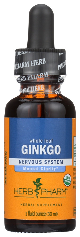 Ginkgo Extract -- 1 fl oz (Жидкие унции) Herb Pharm