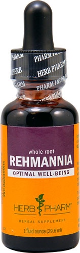 Whole Root Rehmannia -- 1 fl oz (Жидкие унции) Herb Pharm