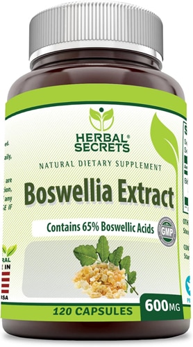 Boswellia Serrata Extract -- 600 mg - 120 Capsules (Капсулы) Herbal Secrets