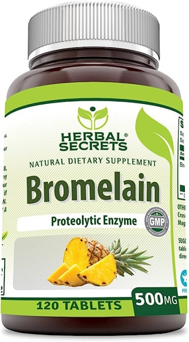 Бромелаин - 500 мг - 120 таблеток - Herbal Secrets Herbal Secrets