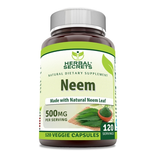 Ним – 500 мг – 120 капсул Herbal Secrets