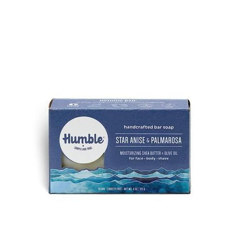 Кусковое мыло «Звездный анис и пальмароза» — 4 унции Humble Brands
