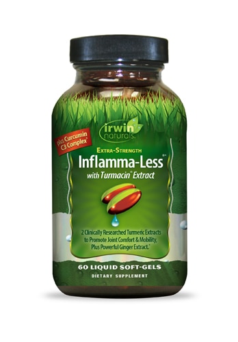 Экстра сильный Inflamma-Less с экстрактом Turmacin 60 жидких капсул Irwin Naturals