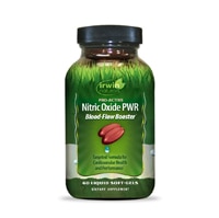 Nitric Oxide PWR Blood-Flow Booster -- 60 Liquid Softgels (Жидкие мягкие капсулы) Irwin Naturals