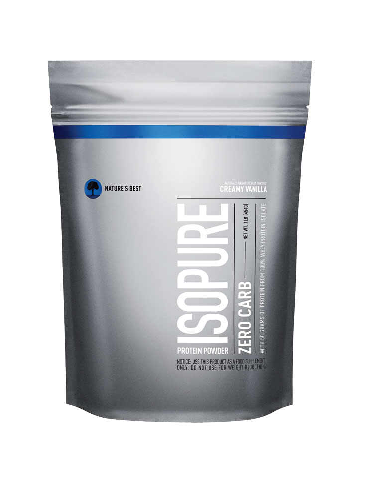 Zero Carb Protein Powder (Порошок) Creamy Vanilla -- 15 Servings (Порции) Isopure