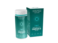 Изготовлено из водорослей Омега-3 ЭПК + ДГК, 30 мягких таблеток IWi