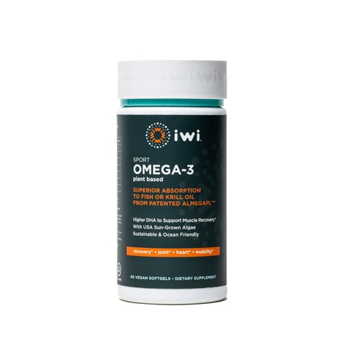 Sport Omega-3 — 60 веганских мягких таблеток IWi