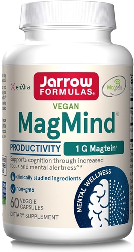 MagMind Энергия Разума - 60 растительных капсул - Jarrow Formulas Jarrow Formulas