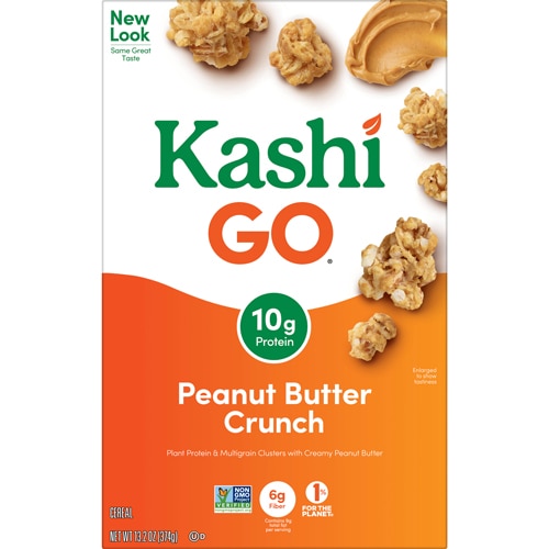 Go Crunch Protein Cereal Peanut Butter -- 13.2 oz Kashi