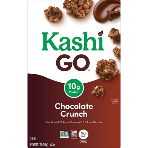 Go Protein Cereal Chocolate Crunch -- 12.2 oz Kashi