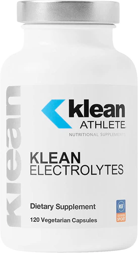 Klean Electrolytes — Сертифицировано NSF для спорта, 120 вегетарианских капсул Klean Athlete