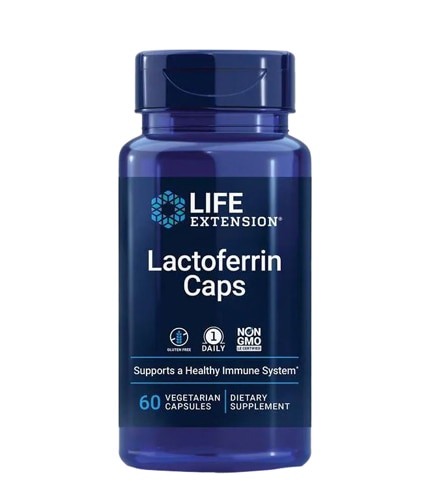 Лактоферрин - 60 капсул - Life Extension Life Extension