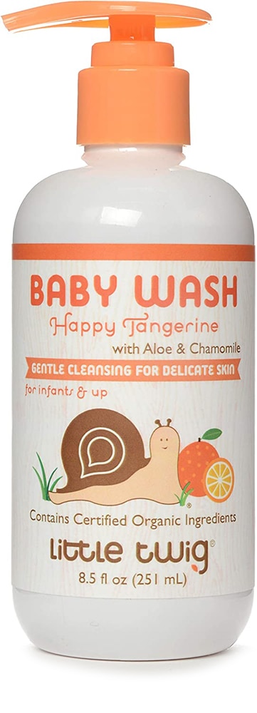 Детское мыло Happy Tangerine — 8,5 жидких унций Little Twig