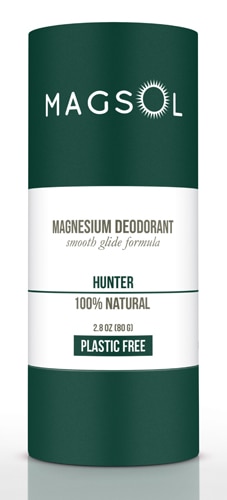 Дезодорант Hunter без пластика и магния — 2,8 унции Magsol